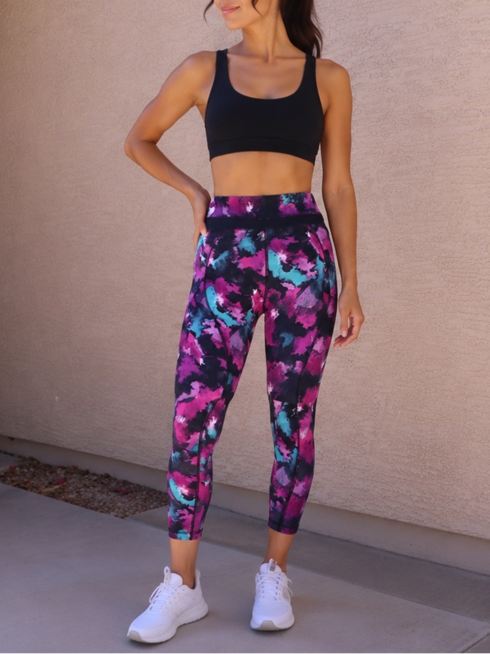 Lululemon Inspire Tight II
Midnight Bloom Black Deep Fuschia / Black